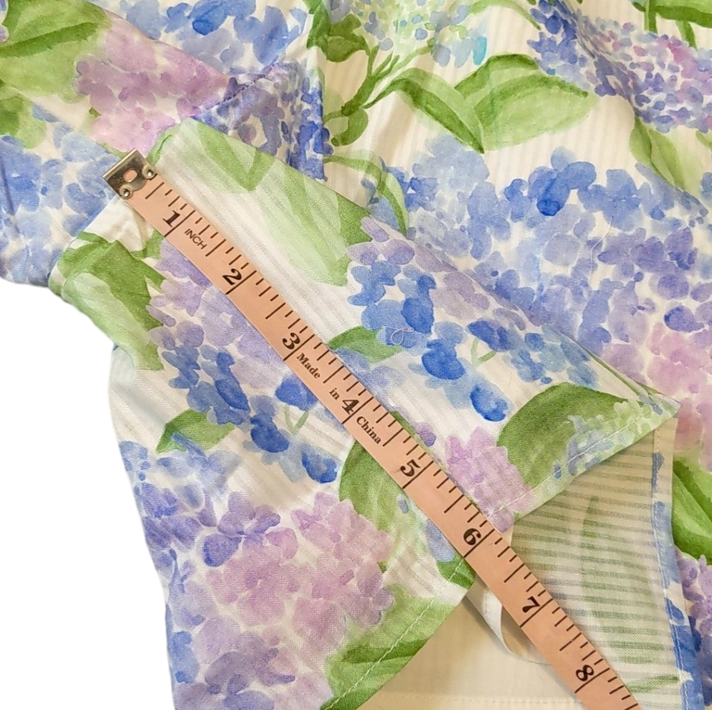 Hill House All Gender Leo Shorts Blue Hydrangea Cotton Large NWT - Picture 4 of 6